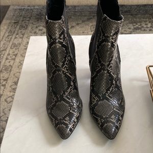 Steve Madden Snake Booties